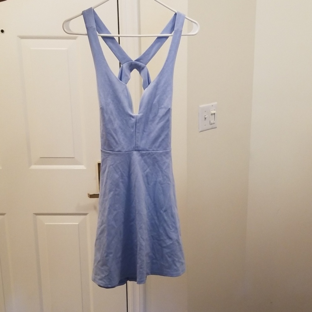 Never worn Baby Blue DRESS with tag